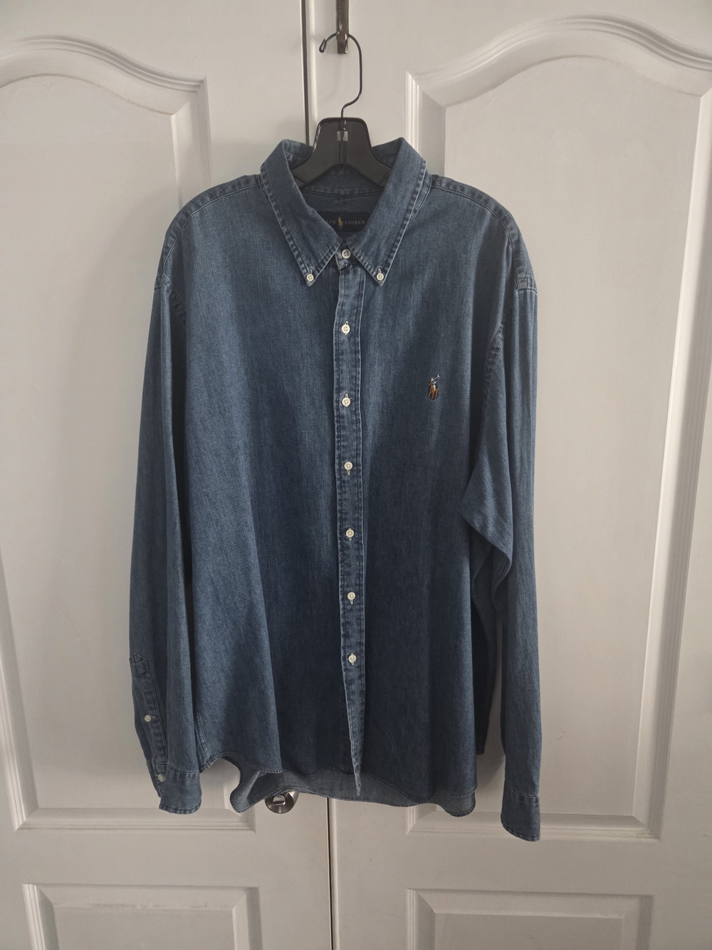 Polo by Ralph Lauren Indigo Denim Button-Down Shirt